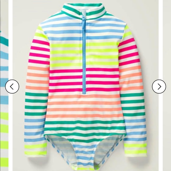 Mini Boden Other - Mini Boden Girls Long Sleeved Swimsuit